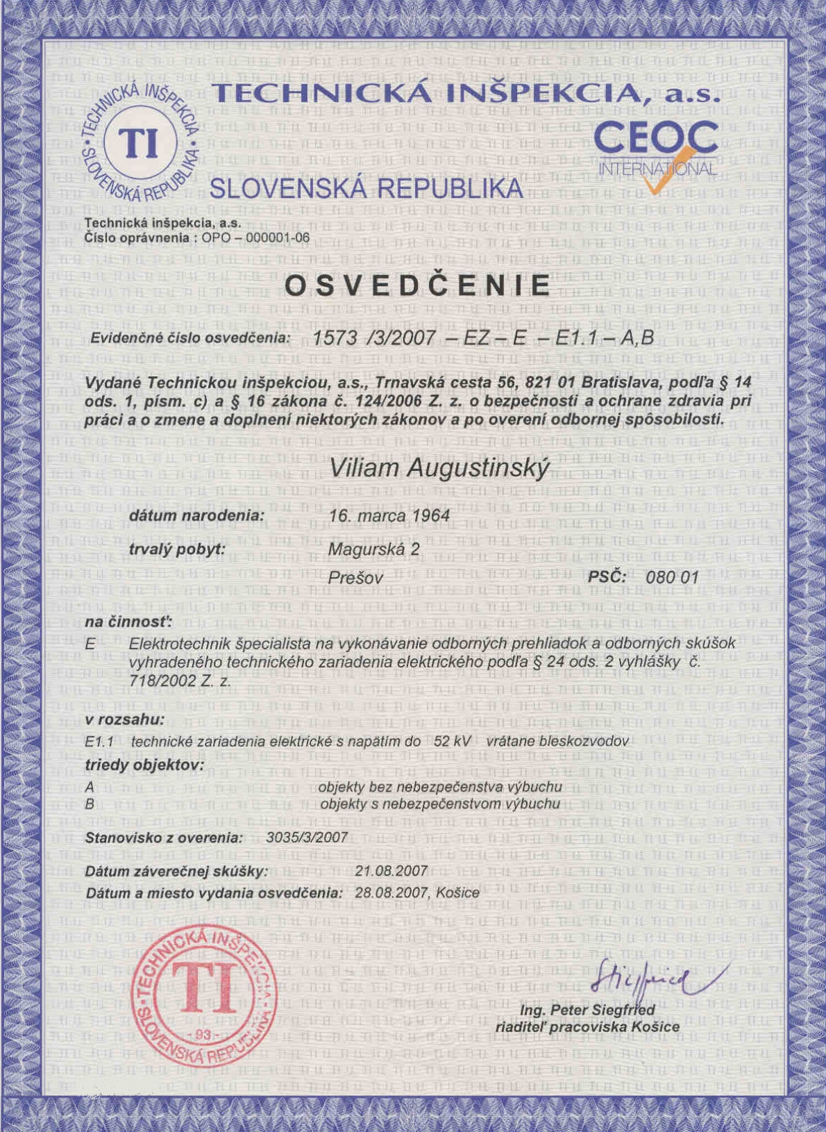 Certifikáty
